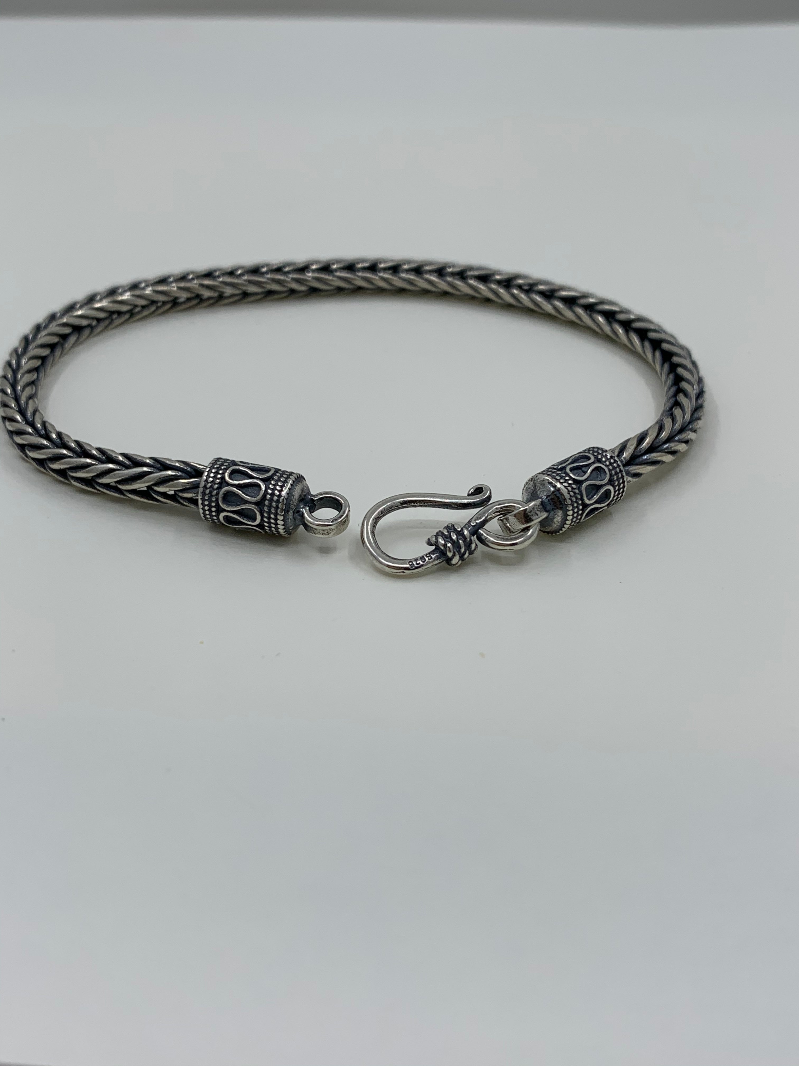 Silver Balinese Style Bracelet
